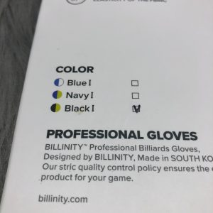 Bao tay bida Billinity Dynamic có chữ 4